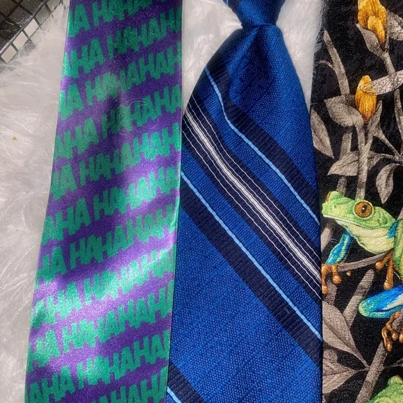 🦸‍♂️ Assorted Colorful Men's Ties - Picture 4 of 7